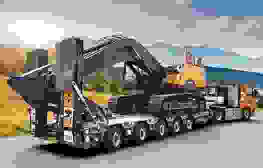 Негабаритная перевозка с учетом высоты в Вольске